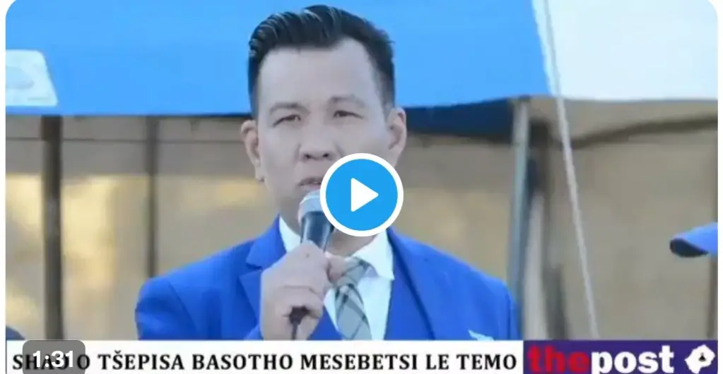 A Chinese-born Businessman, Jason Shao is running for Parliament in Lesotho